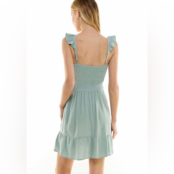 LILY ROSE Women’s Skater Dress Semi Sheer Lined Size XXL Juniors Moulded Bra New - Picture 12 of 15